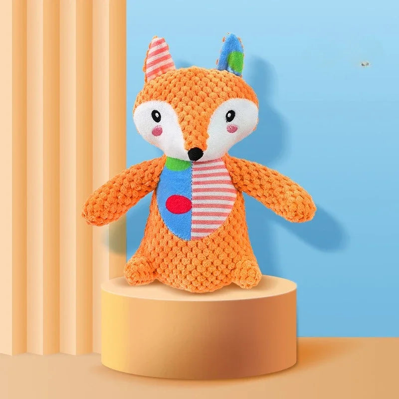 New elephant toy patchwork rabbit fox toy dog toy