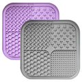 Lick Mat for Dogs & Cats with Suction Cups for Anxiety Relief Enrichment Slow Feeder