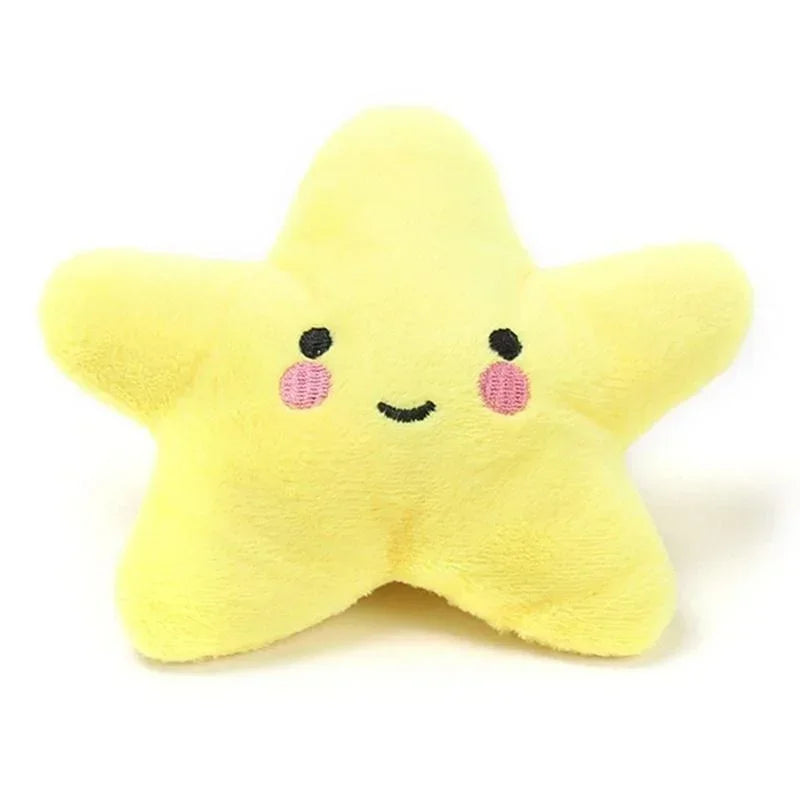 Pets Toys Plush Sounding Pentagram Toys Pets Chew