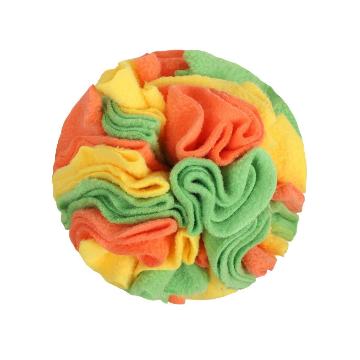 Pet Snuffle Ball for Dogs, Interactive Foraging Puzzle Toy, Colorful Nose Work Training Ball