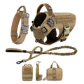 Large Dog Harness And Leash Set Pet German Shepherd Malinois