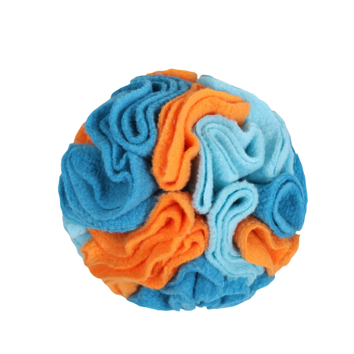 Pet Snuffle Ball for Dogs, Interactive Foraging Puzzle Toy, Colorful Nose Work Training Ball