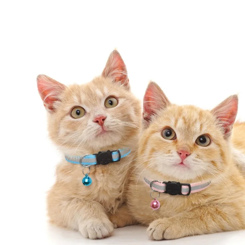 Colors Reflective Breakaway Cat Collar Neck Ring Pet Products