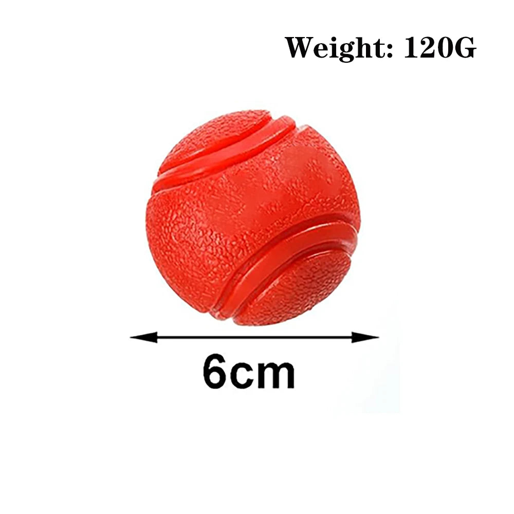 Pet Solid Elastic Toy Ball Cat/Dog Toy Ball 5/6/7CM Rubber Bite Resistant