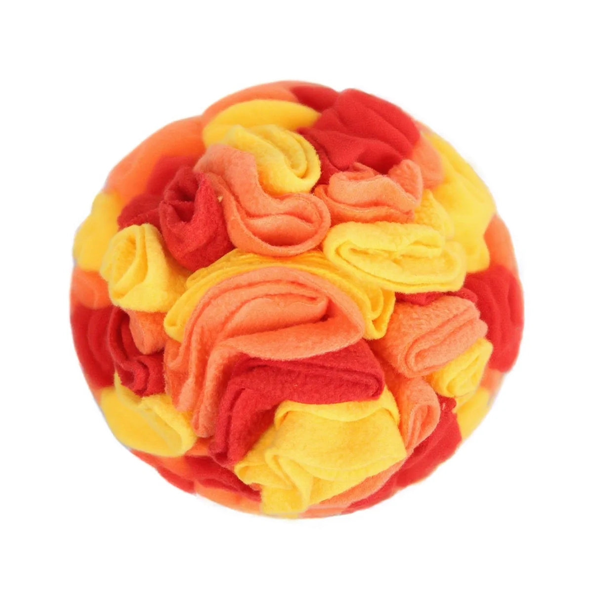 Pet Snuffle Ball for Dogs, Interactive Foraging Puzzle Toy, Colorful Nose Work Training Ball